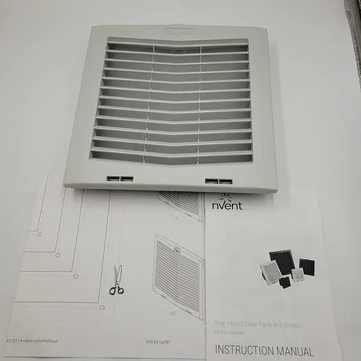 New | in-Stock NVENT NVENT FILTERED GRILL 89134787 *NEW* WITH INSTRUCTIONS Misc Electrical & Power Parts | ND Industrial Surplus #1221459
