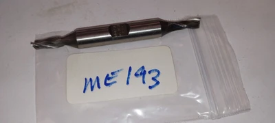 USED MORSE 7/32" DUAL END MILL HSS