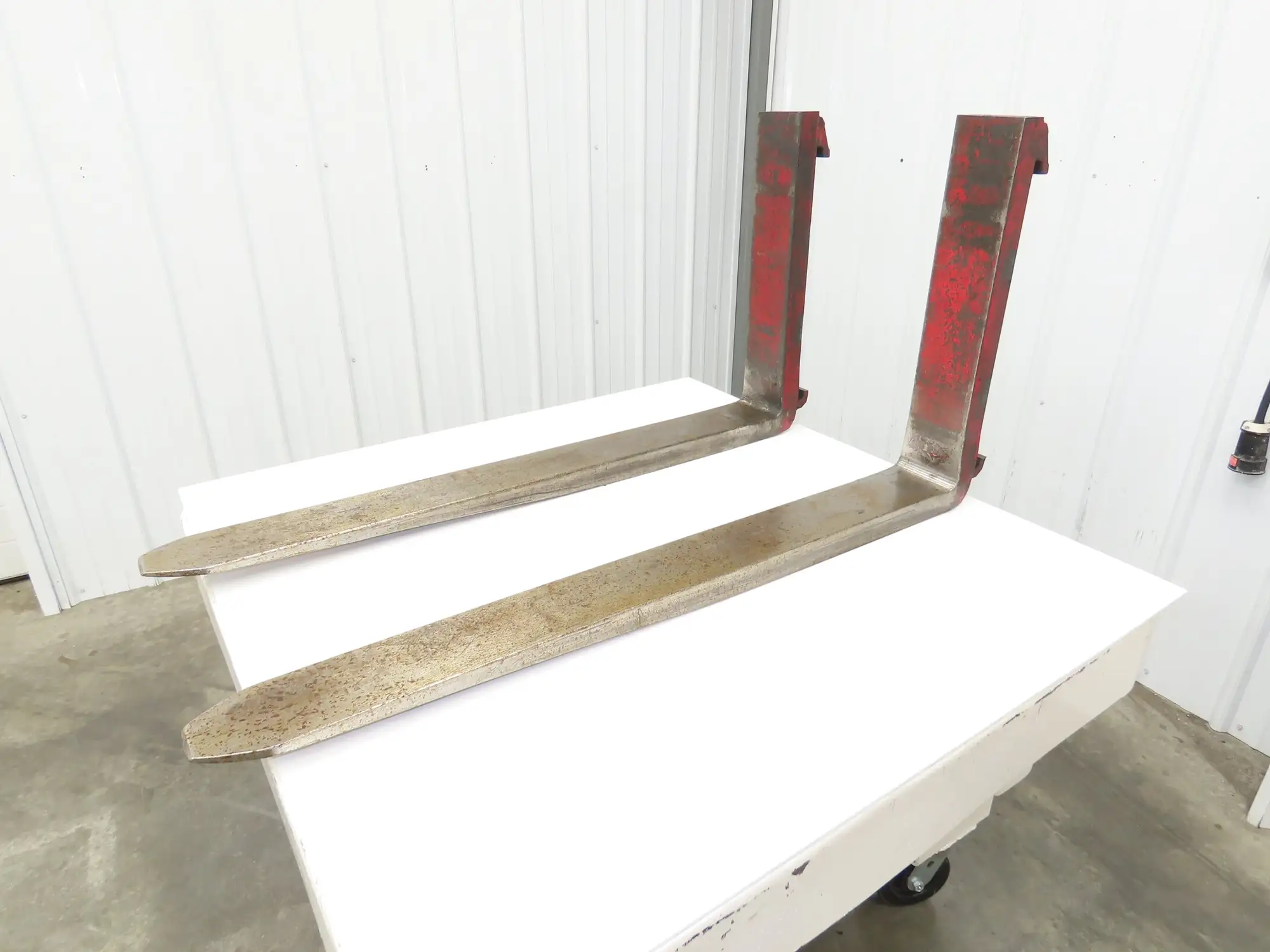 Cascade 7000027 4-3/4 X 47-3/4" Class 3 Steel Forklift Forks 20" Carriage 1-Pair