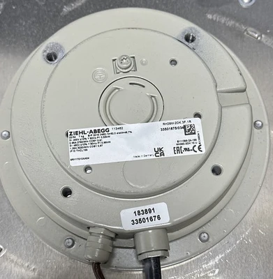 NEW ZIEHL ABEGG RH28M-2DK.3F.1R