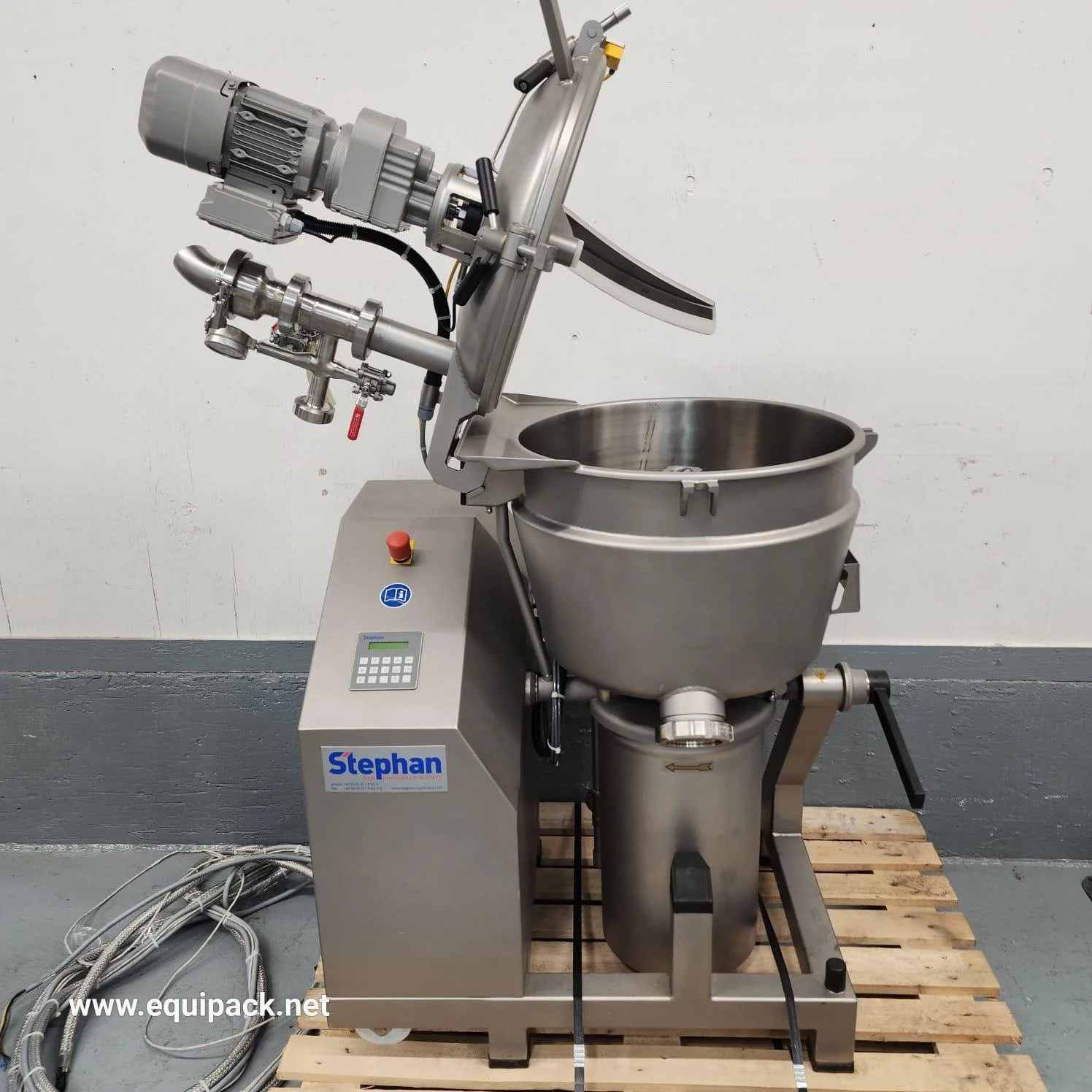 Stephan Universal Vertical  Vacuum Mixer Model U1800296 Year 2018 # 704968