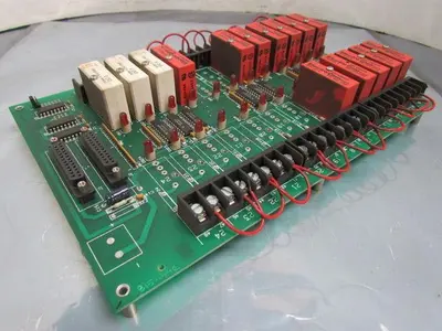 Electro Cam PS-4100-12-224 Output Circuit Board I/O Rack EC-ODC5 Relay Module