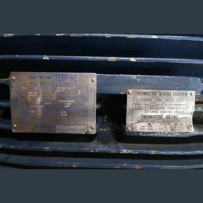 Optim TEXP HE 125 hp Motor