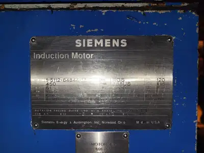 Used SIEMENS RGS Motors (misc) British Columbia CA | Lenmark #246592