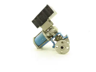 Jamesbury 3/4" 5150 31 3600 MT 316SS Ball Valve w/Pneumatic Actuator ST-50E