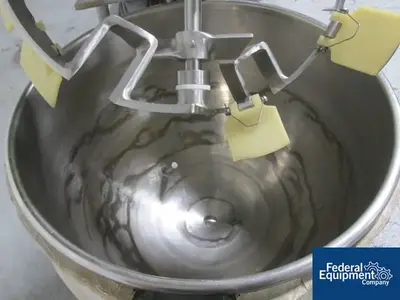 USED Lee Industries 25 Gal Lee Industries Double Motion Kettle, S/S, 90#