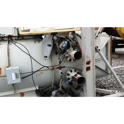 2000 CFM Used Filter Receiver Dust Collector Bin Vent With Platform, 855 Sq Ft