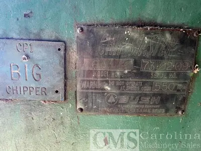 USED COMPLETE WOOD WASTE LINE BMM, CHIPMASTER, PEERLESS
