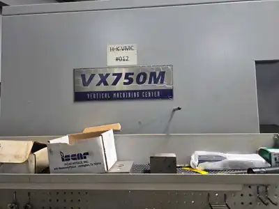 2008 HYUNDAI KIA VX750M Vertical Machining Centers (Equipt) | SNL Machine Trader LLC (2)