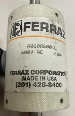 New | in-Stock FERRAZ SHAWMUT A060R600IL Miscellaneous Equipment (Electrical & Power) | Surplus Asset Holdings #1188386