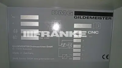 Used 2003 DMG MORI GILDEMEISTER CTX 420 LINEAR CNC Lathes US | FRANKE CNC, LLC #1385547
