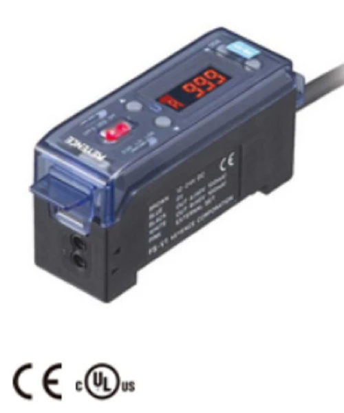 Keyence FS-V1P Fiber Optic Amplifier, Cable Type, Main Unit, PNP, FS-V Series [New]