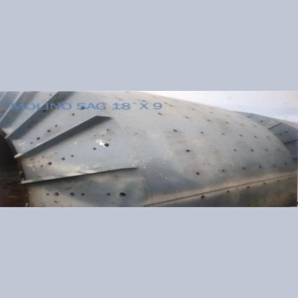 18ft Dia. x 9ft Long SAG Mill