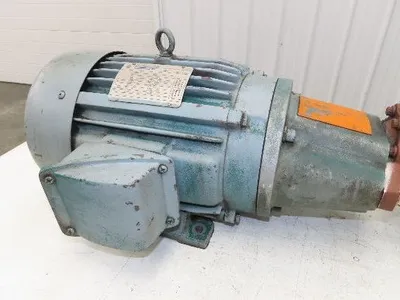 Sterling Electric JB0104FHA Pump Motor Cessna Hydraulic Gear Pump 10Hp 230/460V
