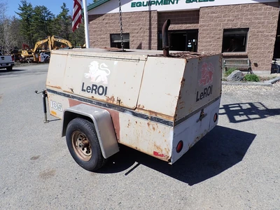 Used 1993 LEROI 185 Air Compressors, Portable Massachusetts US | Brookside Equipment Sales #1422204
