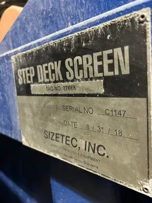 Used SIZETEC, INC. SDS38-6MV-5 Mining Equipment British Columbia CA | Lenmark #274440