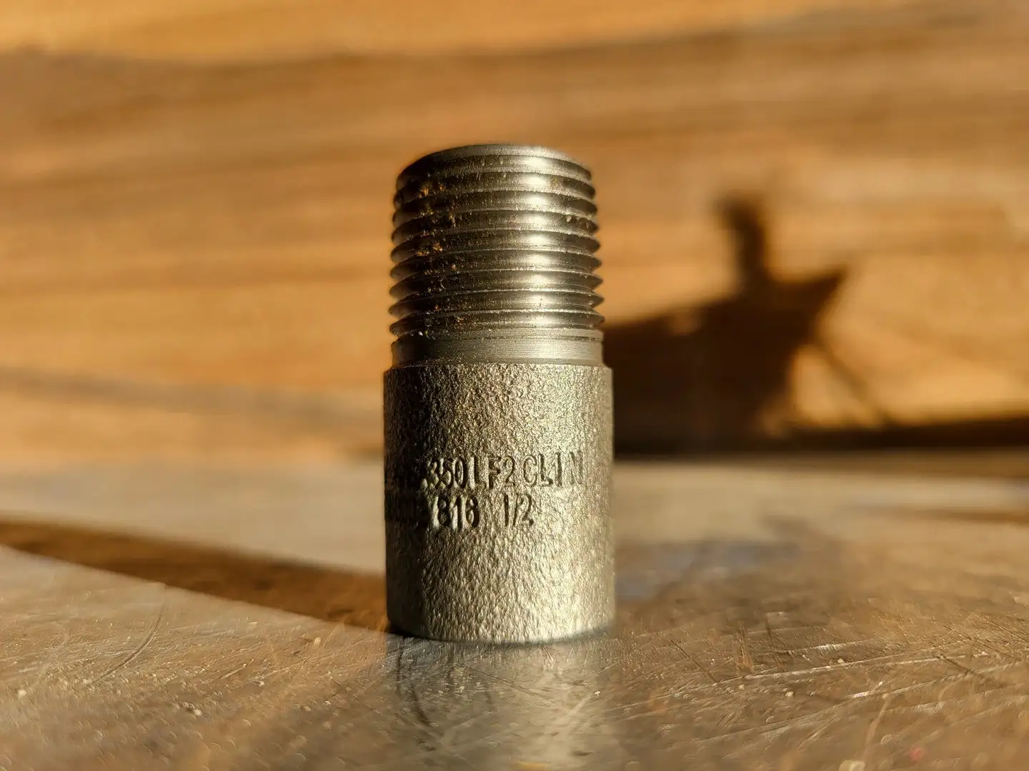 Threaded Round Head Plug 20mm Dia. Carbon Steel