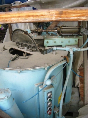 ATM/De Laval 20 x 14 solid basket centrifuge, 316SS.