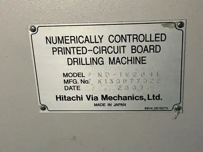 Used 2007 HITACHI ND1V264E Drilling & Tapping Centers Ohio US | HGR 24 #1335254