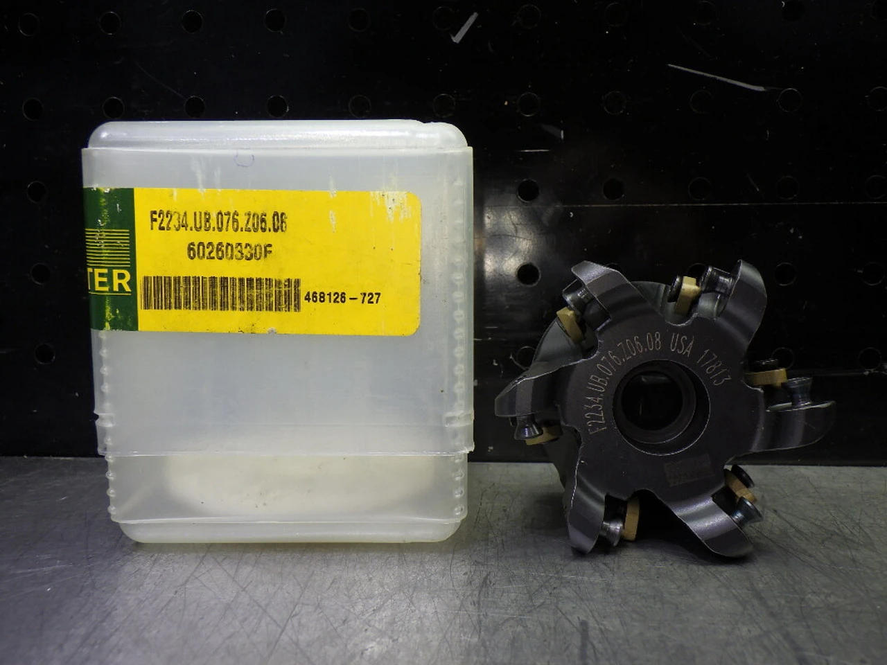 Walter 3" Coolant Thru Indexable Facemill 1" Arbor F2234.UB.076.Z06.08 (LOC3284)