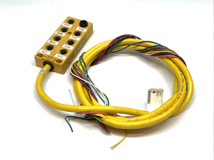 Used Turck 8-Port Junction Box P-7K-SC-261061-1-MSHA Electrical Boxes Michigan US | Maverick Industrial Sales #1436995