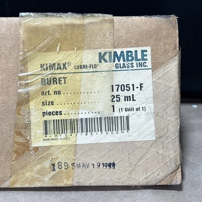 NEW Kimble 17051-F