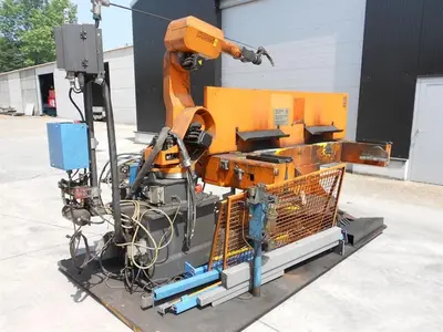USED CLOOS ROMAT 320 COMPACT ROBOT WELDINGUNIT