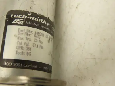 GSE 46P56R-25 7/99 Tech Motive Nutrunner Electric Nut Driver 3/8" Handheld 25Nm