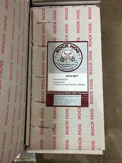New | in-Stock ROCK HOG 6" QL6 HAMMER BIT - QL66CCDNR Construction Equipment Parts Pennsylvania US | East West Machinery & Drilling #1416213