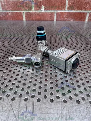 USED GEMU 540/15/D59405-1 PNEUMATIC VALVE ACTUATOR W/ NORGREN R05-200-RNEA REGULATOR