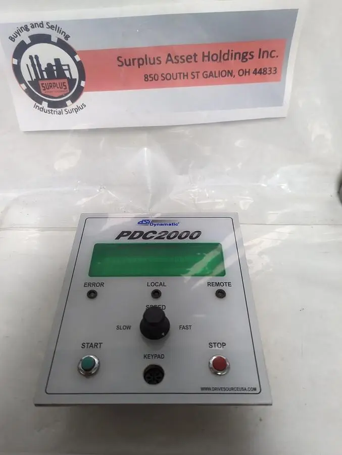 Used DYNAMATIC 15-2500-102 Industrial Controls Ohio US | Surplus Asset Holdings #1441579