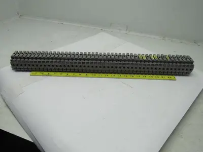 Entrelec 011537805 M10/16 Fuse Holder Terminal Block Din Rail Mount  Lot of 45