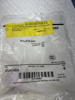 NEW Allen Bradley 800H-N5A