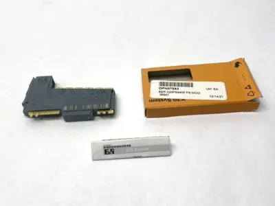 USED B&R REV. I0 POWER SUPPLY MODULE RS232 SERVICE INTERFACE