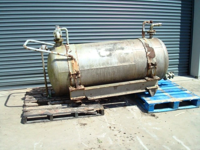 850 L S/S Horizontal Trolley Tank