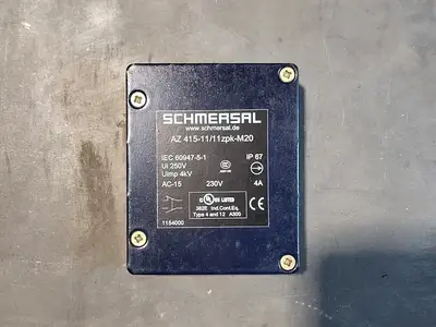 NEW SCHMERSAL AZ 415-11/11ZPK M20