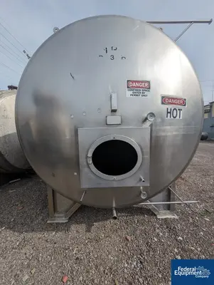 USED McCann Fabrication 4,000 Gal McCann Fab Tank, S/S, Horizontal