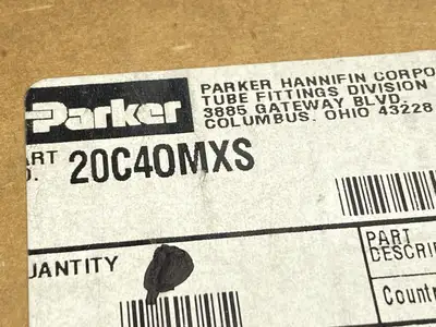 20C4OMXS | Parker  Triple-Lok 37 Degree Elbow JIC Fitting 1-1/4" x 1-1/4" - New