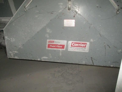 30' L x 70" Wide Carrier Fluid Bed Dryer With Heater