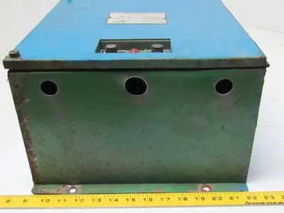 Electro-Matic CALV1-2084/12 P/N 022375 Magnetic Chuck Control 208/460 Volt 12VDC