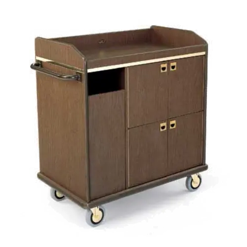 Forbes Industries Bussing Station w/ (4) Compartments & (1) Trash Compartment - Laminate (4757)