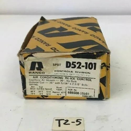 NEW Ranco D52-101