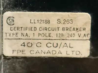 USED FEDERAL PACIFIC NA140