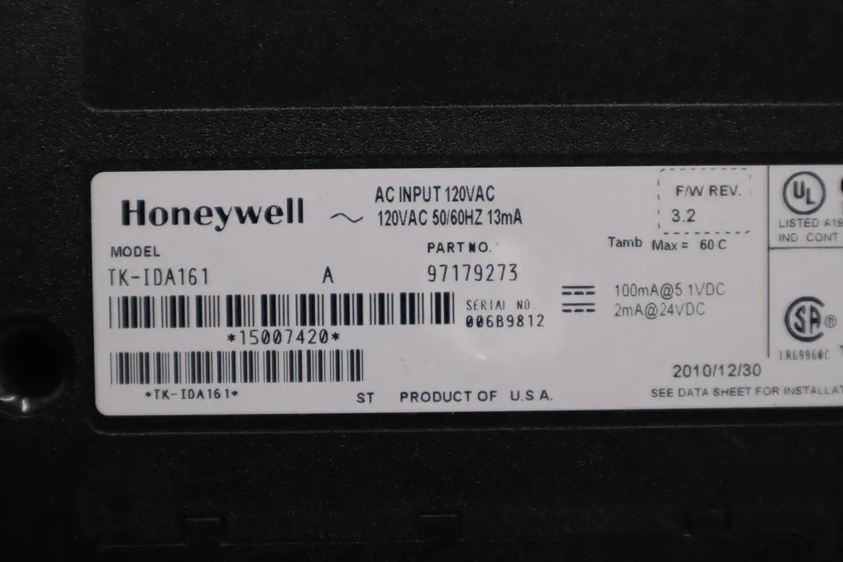 HONEYWELL TK-IDA161 97179273 DIGITAL INPUT MODULE 120VAC STOCK K-472