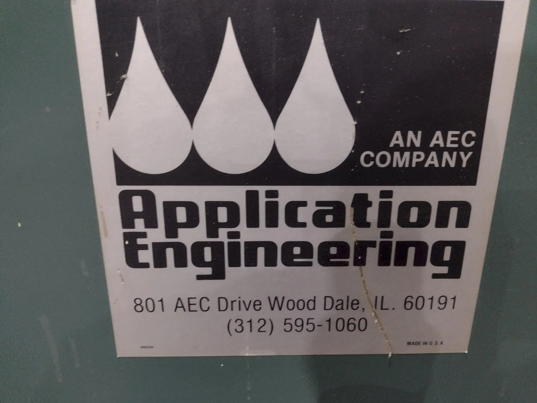 APPLICATION ENGINEERING MODEL #AEC-2-CH 2 TON PORTABLE CHILLER: STOCK #23429
