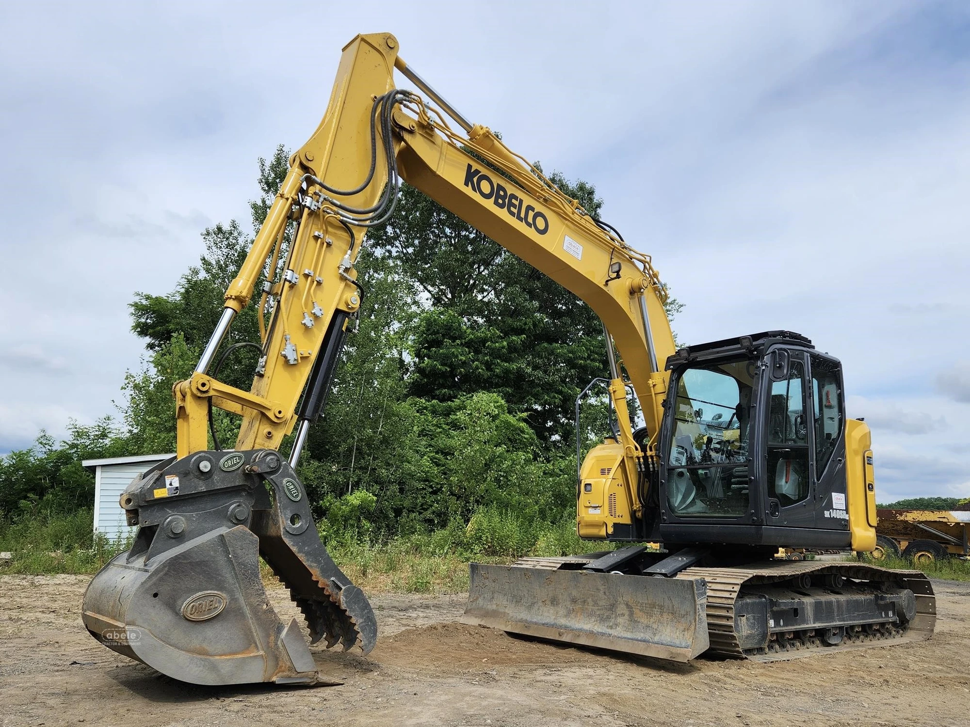 Used 2024 KOBELCO SK140SR LC-7 Crawler Excavators | Abele Tractor #1342785