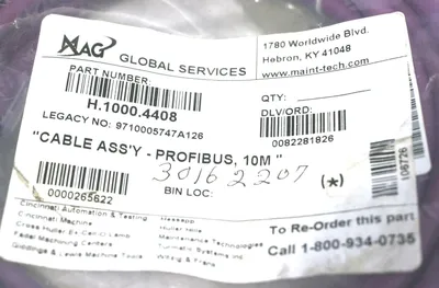 NEW MAG H.1000.4408 CABLE ASSEMBLY H10004408