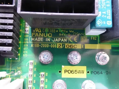 Fanuc A06B-6105-H002 Servo Amplifier RJ3iB A16B-2000-0062/06C Used