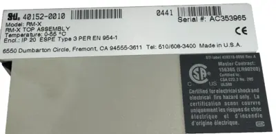 NEW STI 40152-0010 SOLID STATE SAFETY RELAY RM-X 401520010