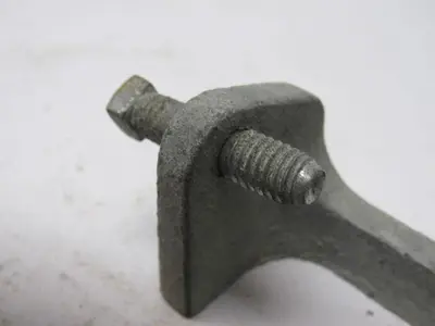 GOULD J 100 1" Plated Malleable Iron "J" Clamps For EMT,Rigid Conduit & IMC